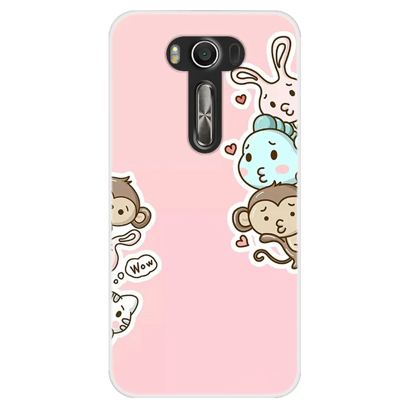 Модный чехол для телефона с милыми мультяшными животными Asus ZenFone 2 Laser ZE500KL ZE500KG