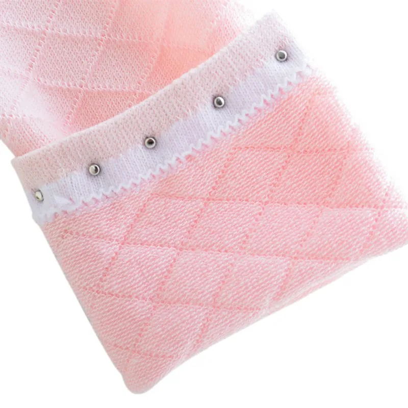 2017 г. Лидер продаж хлопковые носки средней длины для маленьких девочек сетчатые