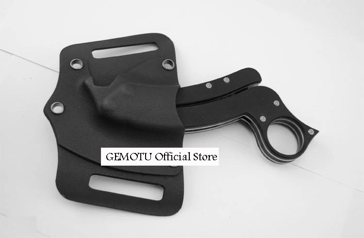 Karambit нож G10 Ручка Специальный стиль камень мыть K оболочка EDC инструмент Открытый Отдых выживания разведка карманный складной нож
