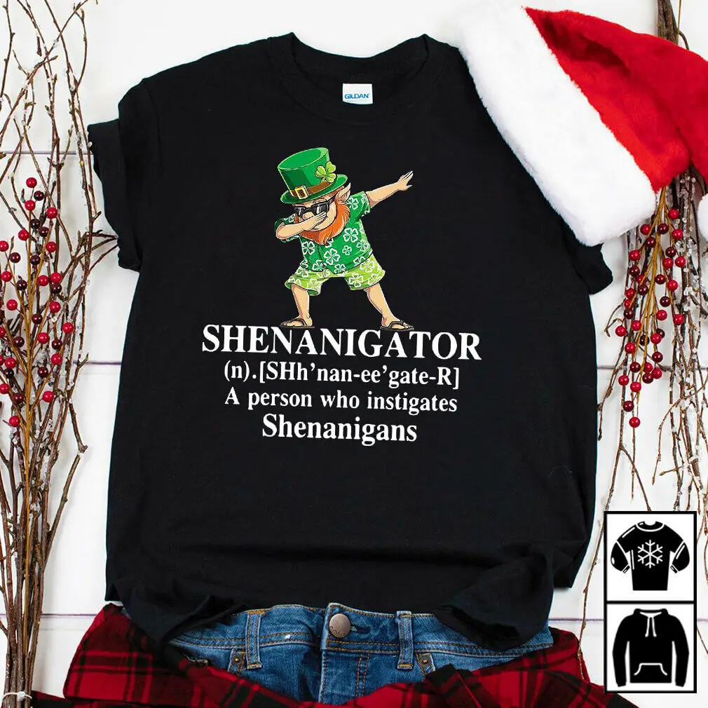 Shenanigator человек который изводит Shenanigans рубашка | Мужская одежда