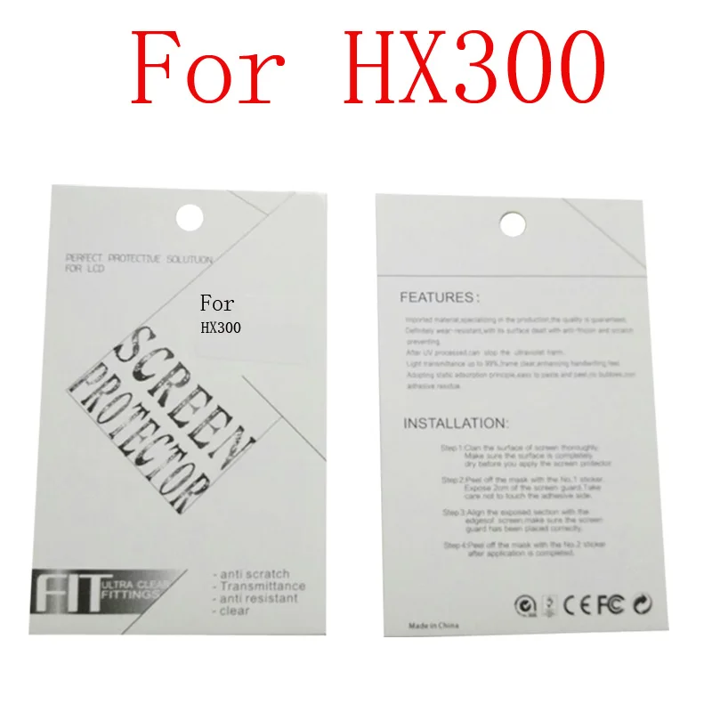 Комплект из 2 предметов новые мягкие Камера Защитная пленка для экрана Sony HX9V HX100V