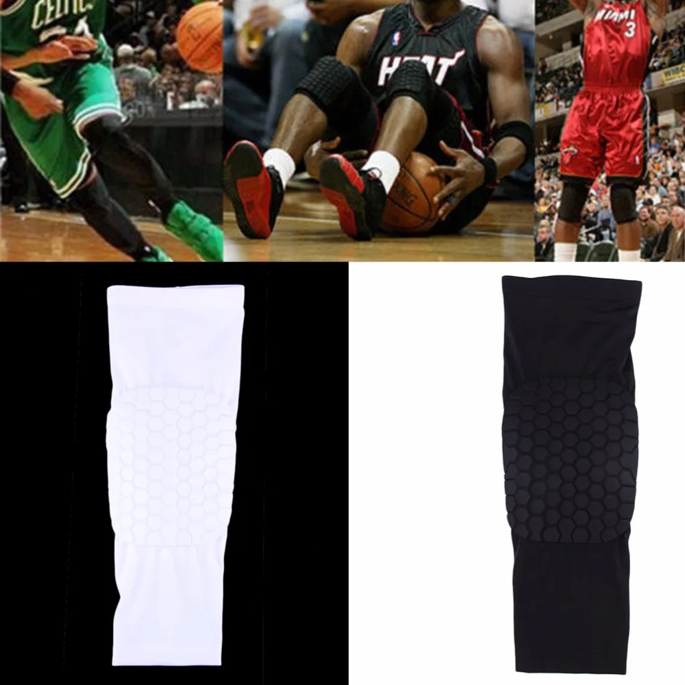 1 шт. эластичный наколенник для баскетбола с длинным рукавом|Налокотники и