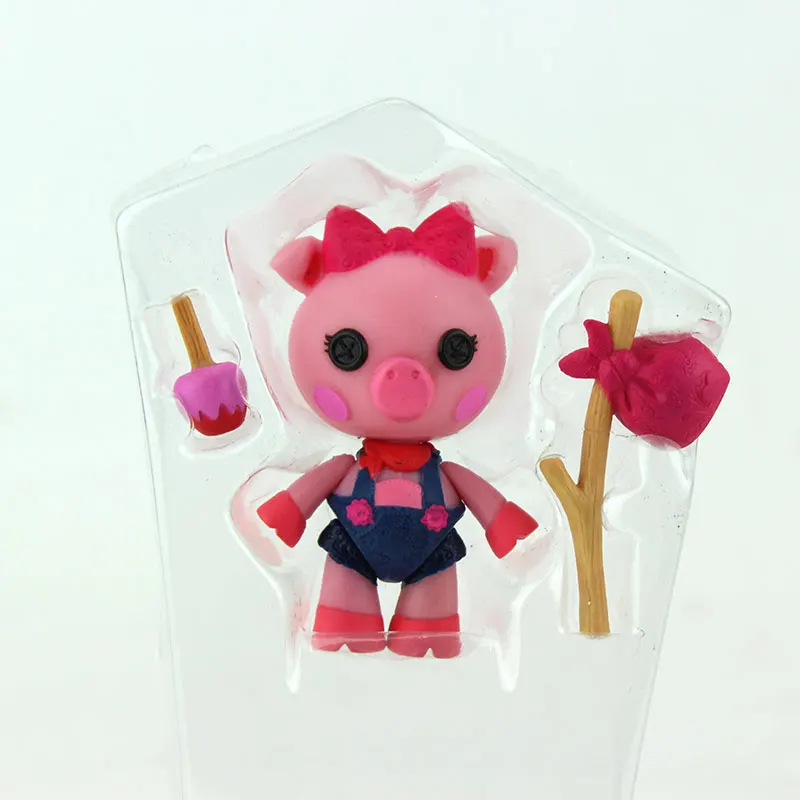 1 шт. 3 дюйма оригинальные MGA куклы Lalaloopsy Мини Куклы для девочек игрушка игровой домик каждый уникальный
