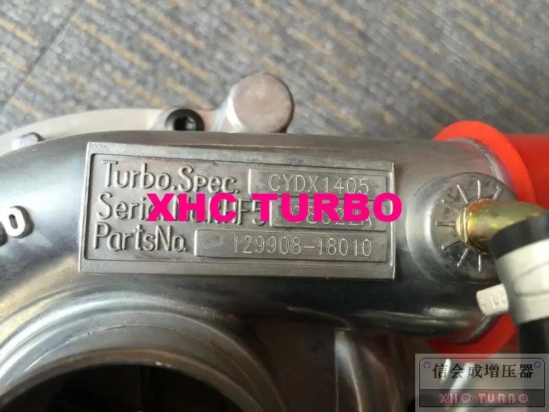 Новый оригинальный Турбокомпрессор HHT RHF5 129908 18010 CYDX VB430075 для комбайн FOTON Lovol 98 4TNV98T