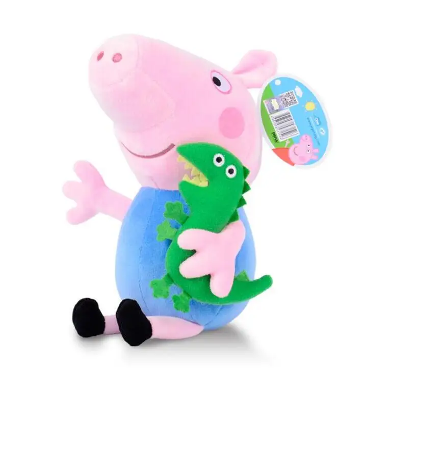 Оригинальный бренд Peppa Pig Kawaii плюшевая игрушка с набивным животным 19 см кукла