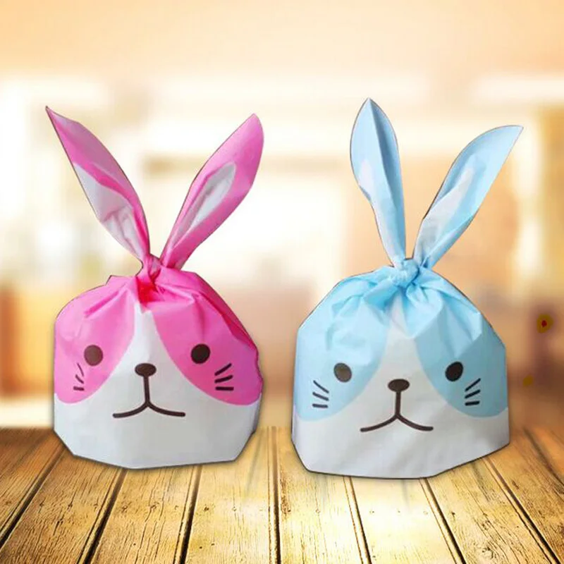 20 шт. пластиковые пакеты с длинными кроличьими ушками|bag f|cookie bakingbag bag |