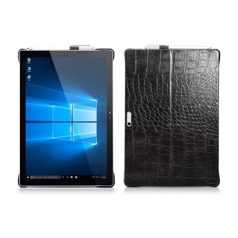 Чехол подставка из натуральной кожи для Microsoft Surface Pro 4 12 3 дюйма|case 12|sleeve casesleeves |