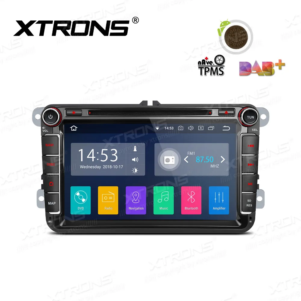 XTRONS 8 &quotAndroid 1 автомобильный dvd плеер RDS радио GPS OBD для Volkswagen Bora Caddy Passat CC Sharan T5 Multivan