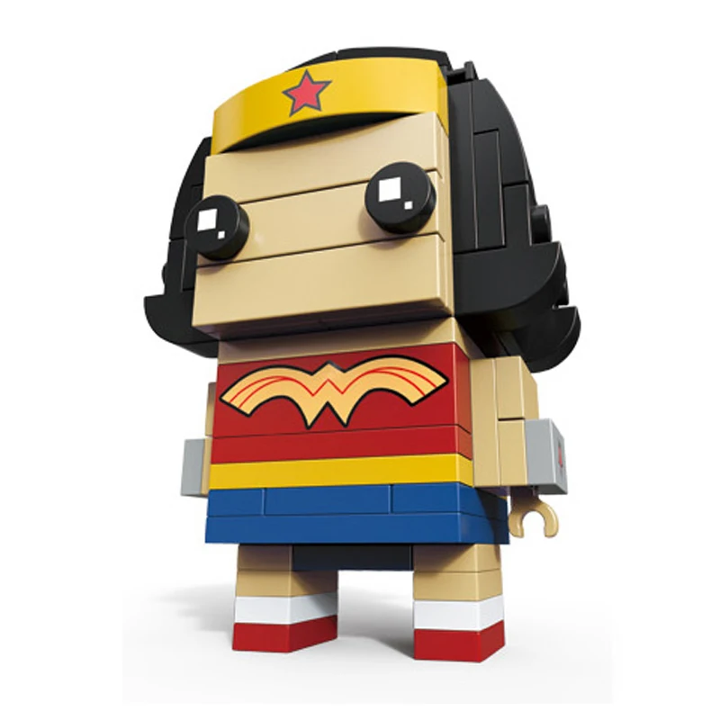 Style 18 Decool Brickheadz Dragon Ball Z Супергерои Железный человек Marvel Супергерои фигурки Бэтмена строительные блоки кирпичи головы игрушки - Цвет: Style 18