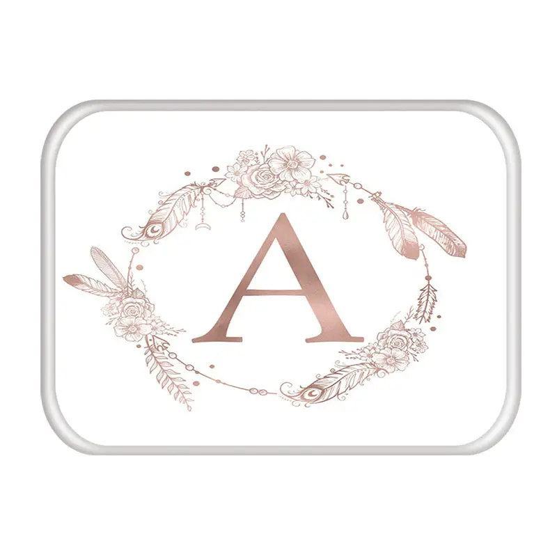 Розовый коврик с надписью для кухонной и входной двери коралловый бархатный