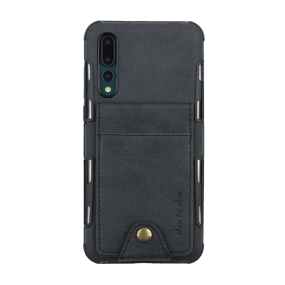 HengLiTai Джинсовый чехол кошелек с узором для Huawei P20/P20 Lite/P20 Pro несколькими