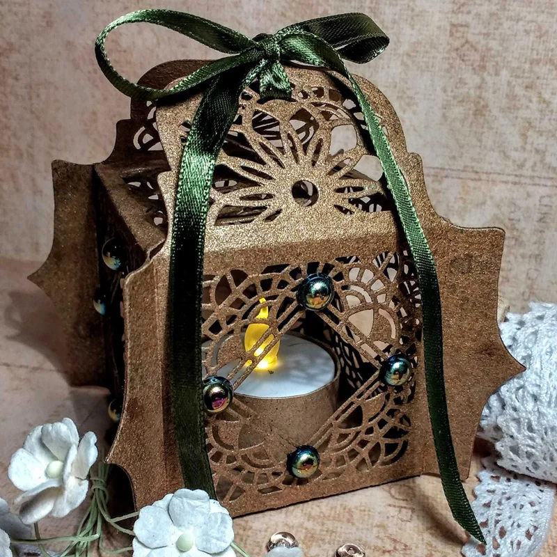 Специальная складная коробка кружевная Рамка DIY режущие штампы шаблон для