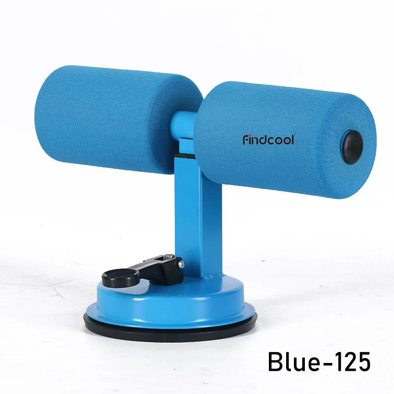 Синий Findcool Sit-ups помощник устройство здоровый живот похудение домашний фитнес присоска держатель оборудование брюшной полости упражнения - Цвет: Синий