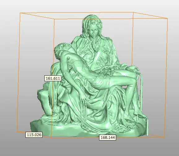3d модель для ЧПУ или 3D принтеров в формате STL версия La Pieta 46 Мб|cnc connector|cnc coil winding