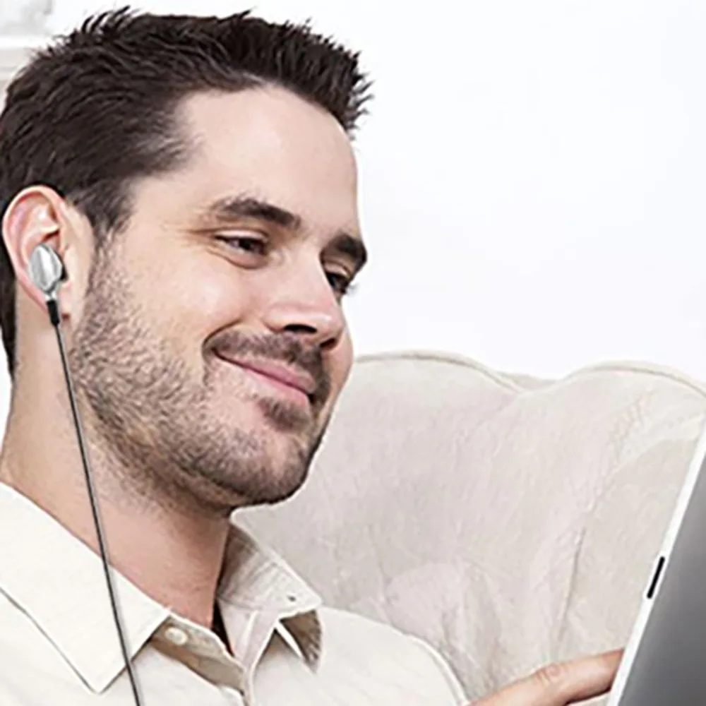 G2 HiFi Earphones Dual Dynamic Driver 4D Stereo Surround Professional Noise Cancelling HIFI Earbuds With Mic | Электроника