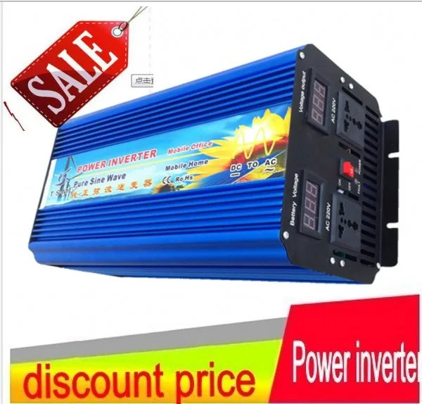 4000 Вт Чистая Синусоидальная волна инвертор de onda pura inversor|8000w power inverter|power inverter 4000wpure