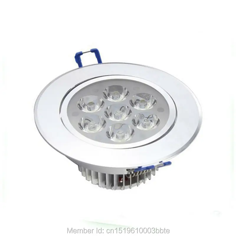 Хорошее качество светодиодный потолочный светильник 7 Вт dimmable Подпушка свет Подпушка огни удара встраиваемые spotlight