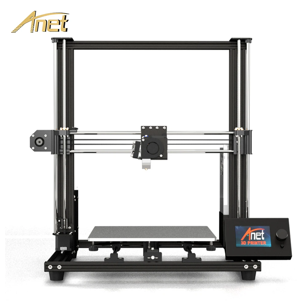 Новый 3D принтер Anet A8 plus обновленный набор большой размер 300*300*350 мм высокоточный