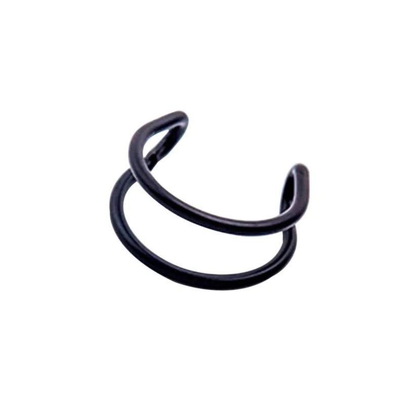 FUNIQUE модные панк рок клипсы для ушей манжеты серьги без пирсинга полые узоры