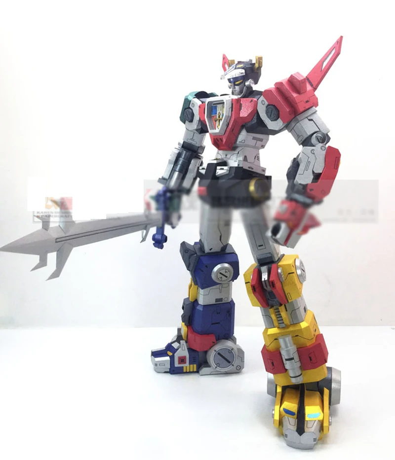 Супер Сплав Лев Voltron Soul Beast King GoLion трансформация бумажный Робот Модель фигурка коллекция игрушек