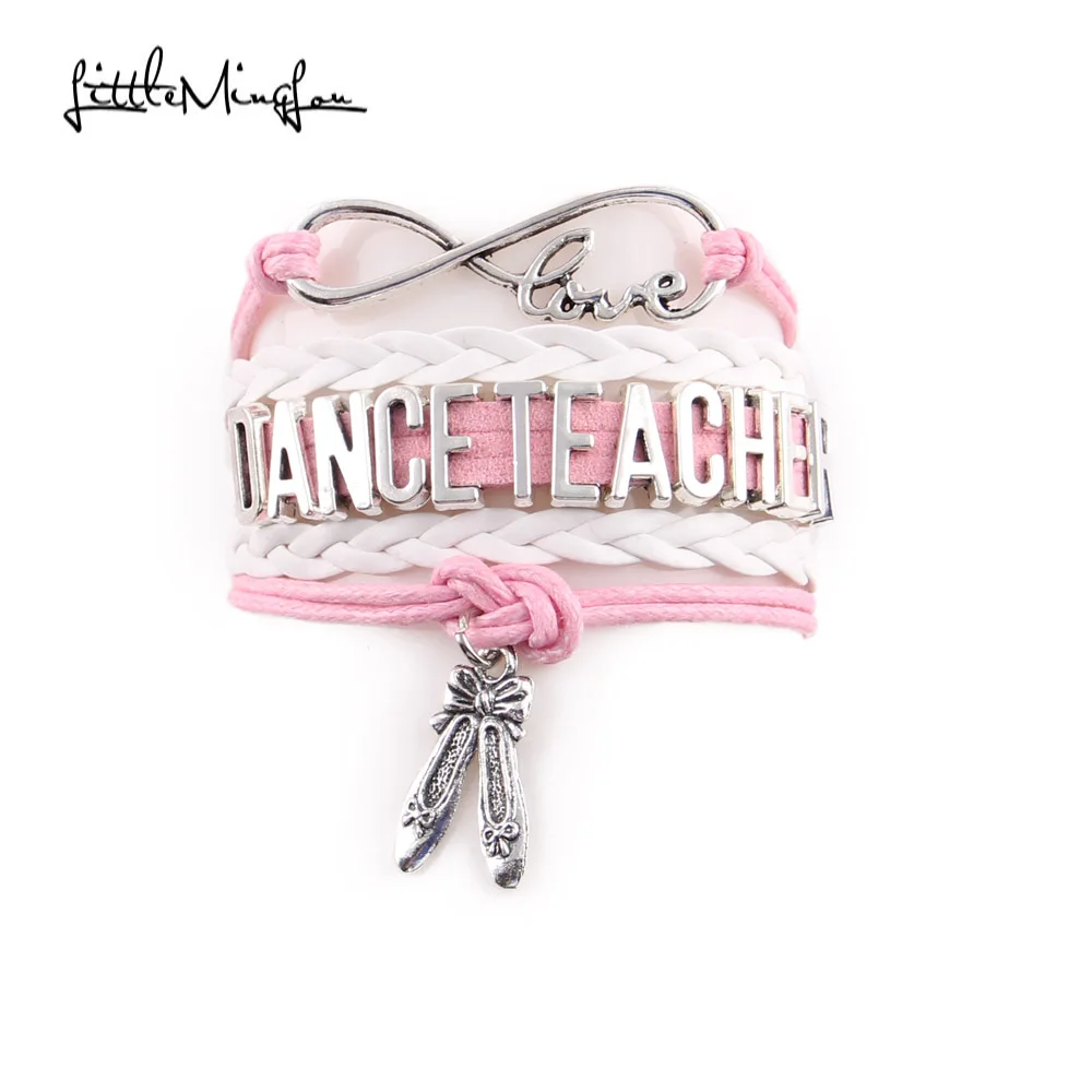 Маленький MingLou значок бесконечности любовь танцевальная обувь Очаровательные