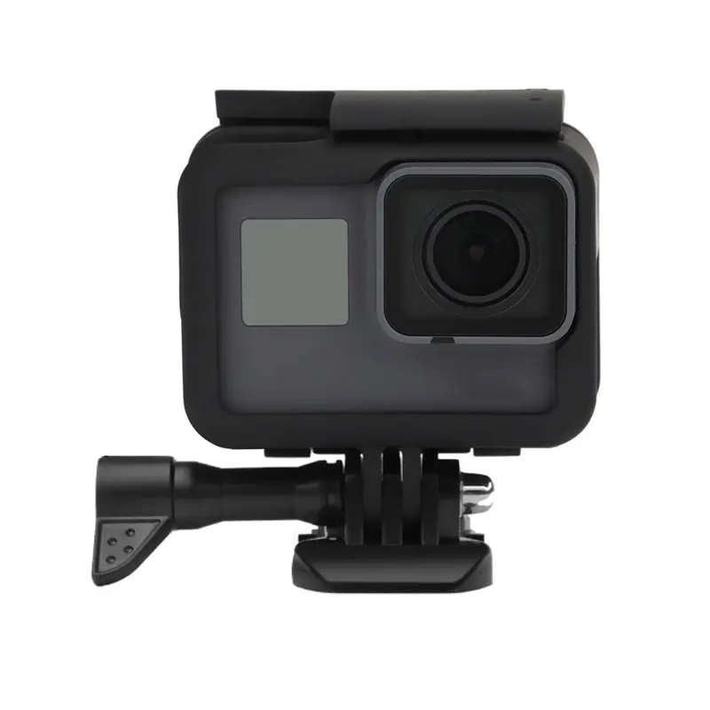 Черный пластиковый защитный чехол с рамкой для GoPro Hero 6 5, Черная Спортивная камера для Go Pro Hero 7 6 5, аксессуары для экшн-камеры