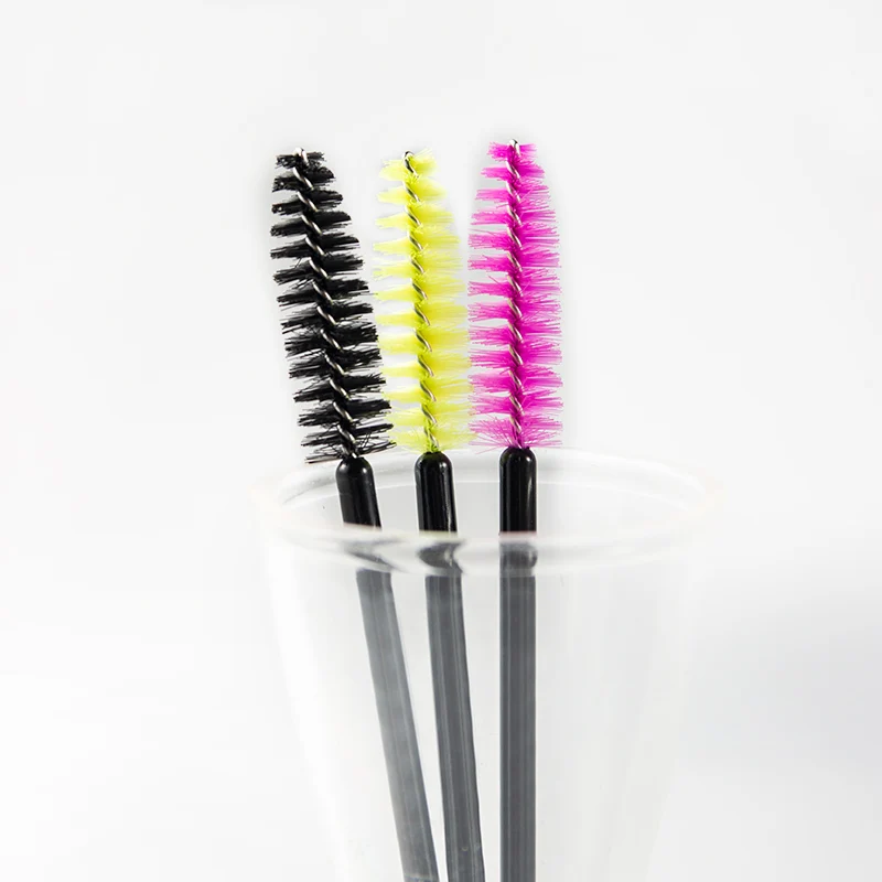 Anmor 50 шт./лот наращивание ресниц кисти высокого качества для бровей Набор кистей