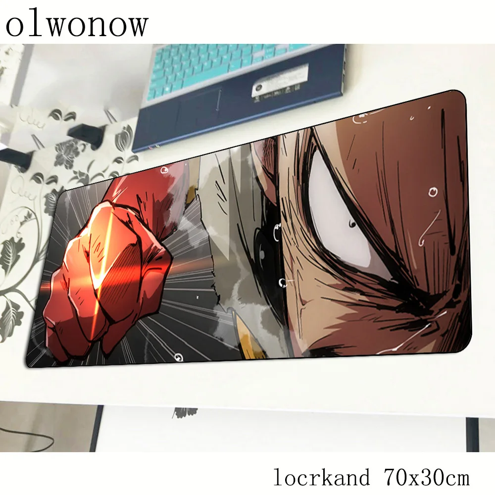 ONE PUNCH-MAN коврик для мыши персональный компьютер геймер Коврик 70x30 см padmouse