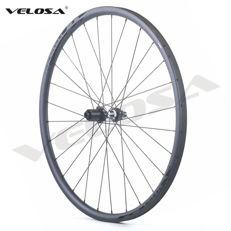 1330g 29er MTB XC asymmetric hookless carbon wheels 29inch wheelset 27mm/30mm width rims boost ready | Спорт и развлечения