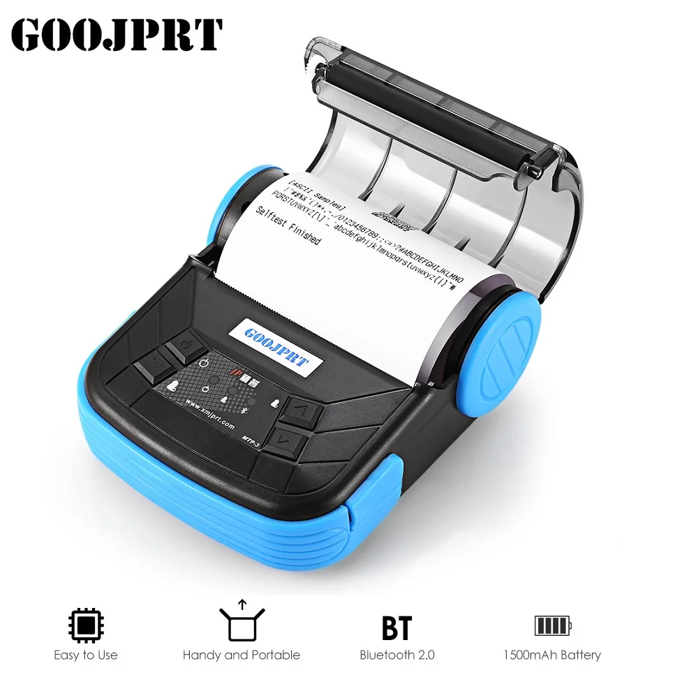 GOOJPRT принтер MTP 3 портативный тепловой изысканный легкий дизайн 80 мм Поддержка