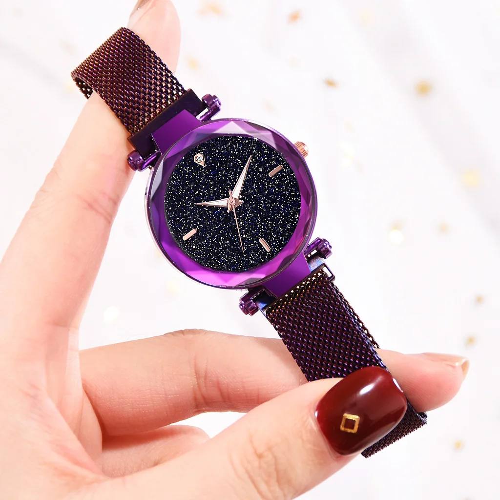 

Recommended!!! relojes para mujer 2019 luxury designer watch women Star crystal magnet clasp Wrist watches Ladies Quartz Watch