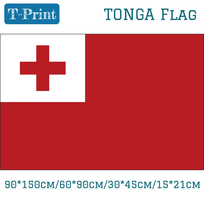 /90*150 см/60*90 см/15*21 см Национальный флаг Tonga 3*5 футов баннер полиэстер для спортивных