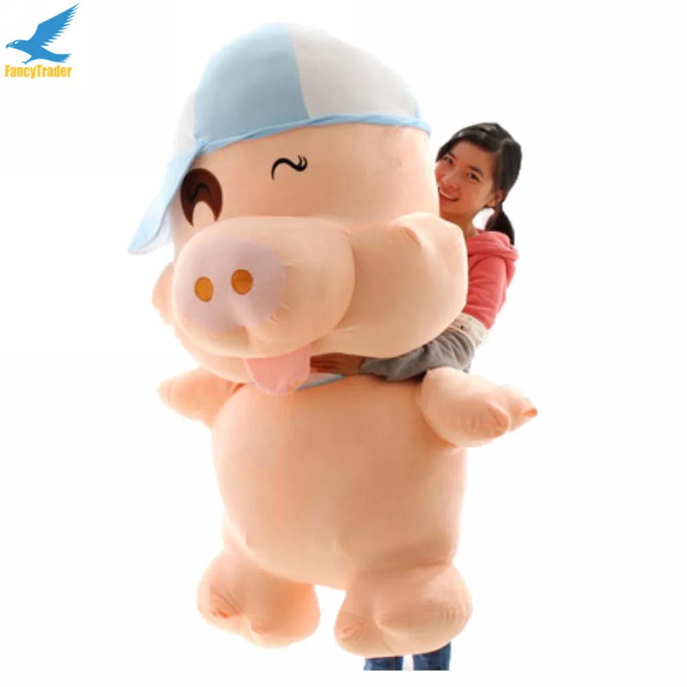Фото Fancytrade 59 '' / 150 см Милая гигантская плюшевая свинка Mcdull игрушка подарок на день рождения 2 модели принимают дропшиппинг FT50003 №2