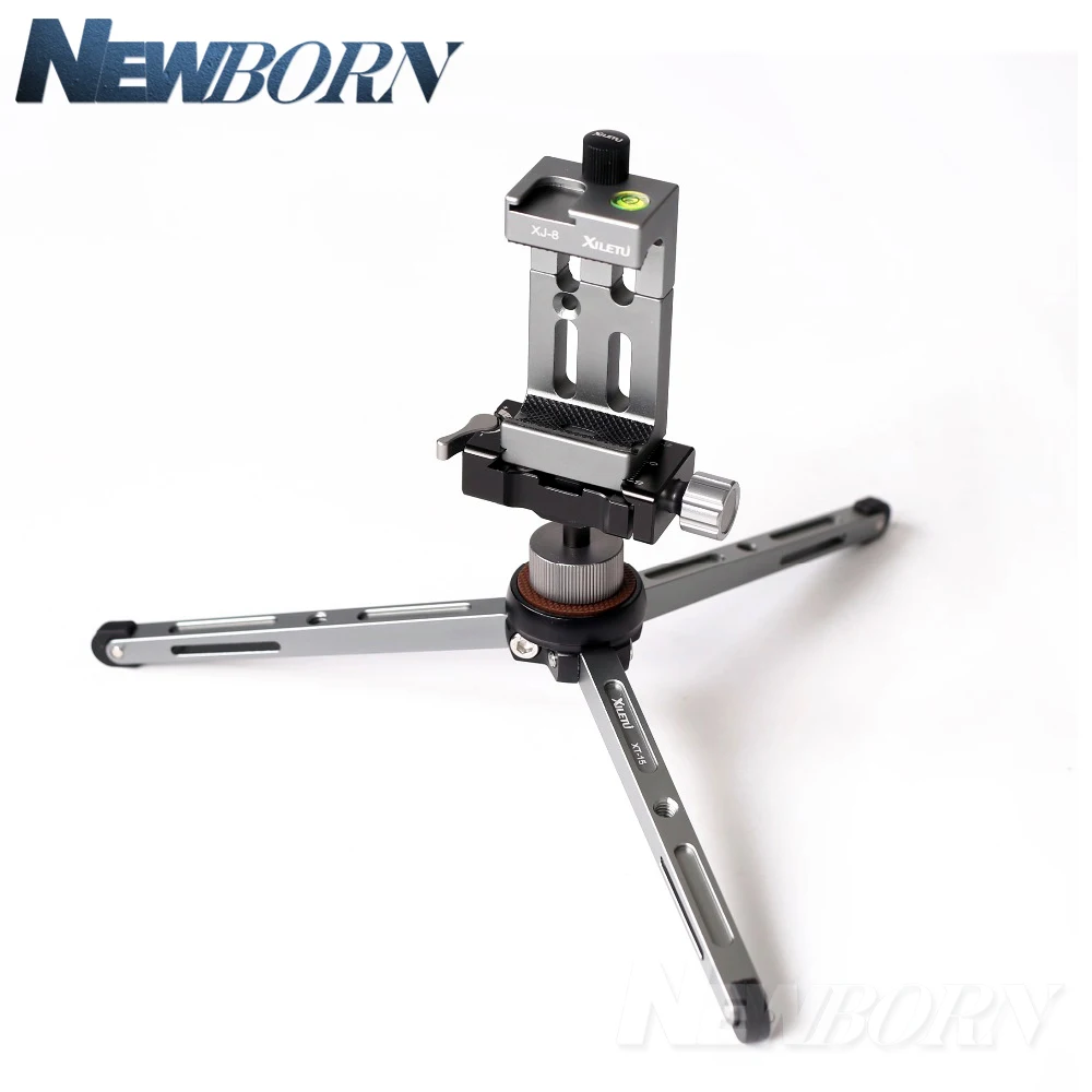 

MT26+XT-15 Multifunction llightweight Mini Tabletop small Tripod and Ball Head For DSLR camera Bracket Mobile phone Gopro 7 6 5