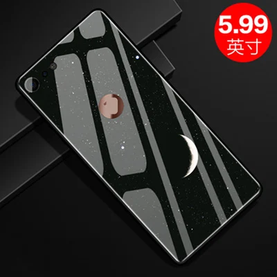Для Smartisan Nut U3 pro чехол-накладка из окрашенного закаленного стекла+ Мягкая силиконовая задняя крышка для Smartisan Nut U3Pro OS105 Оболочка Чехол s - Цвет: A6
