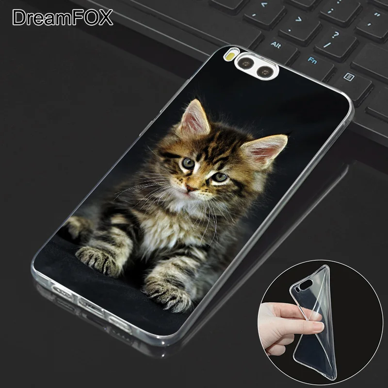 DREAMFOX M437 кошка лев леопард тигр силиконовый чехол-накладка из мягкого ТПУ чехол