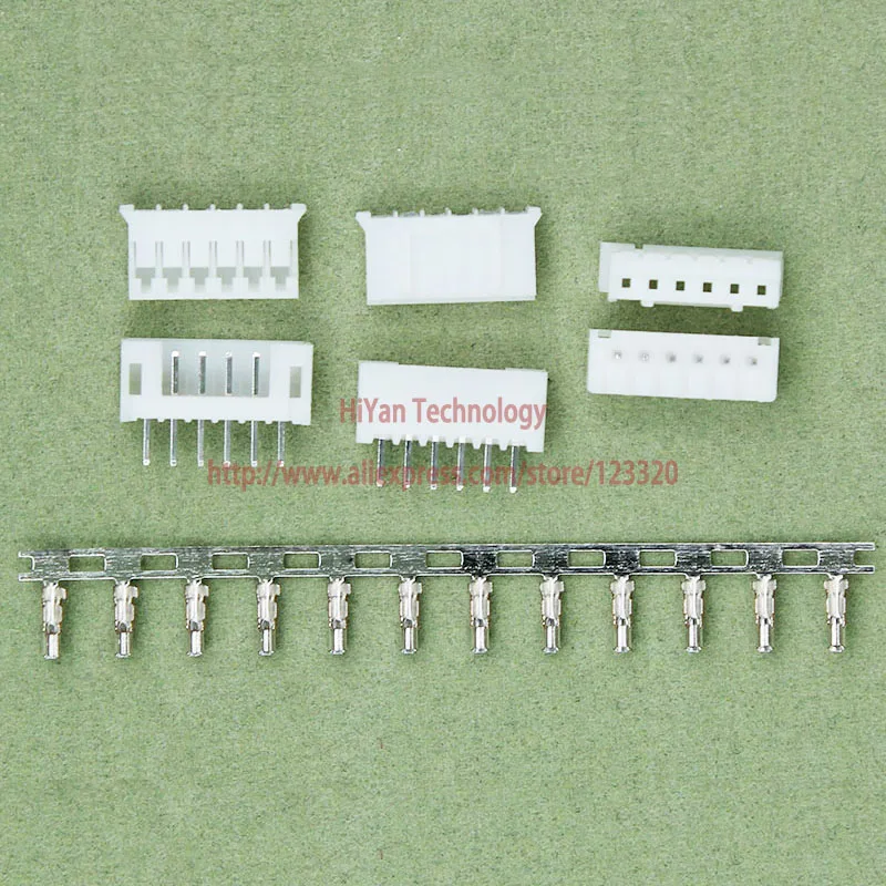 (50 компл./лот) PH2.0 6P 6Pin 180 градусов рН разъем шаг: 2 0 мм 6A контактный + терминал Корпус