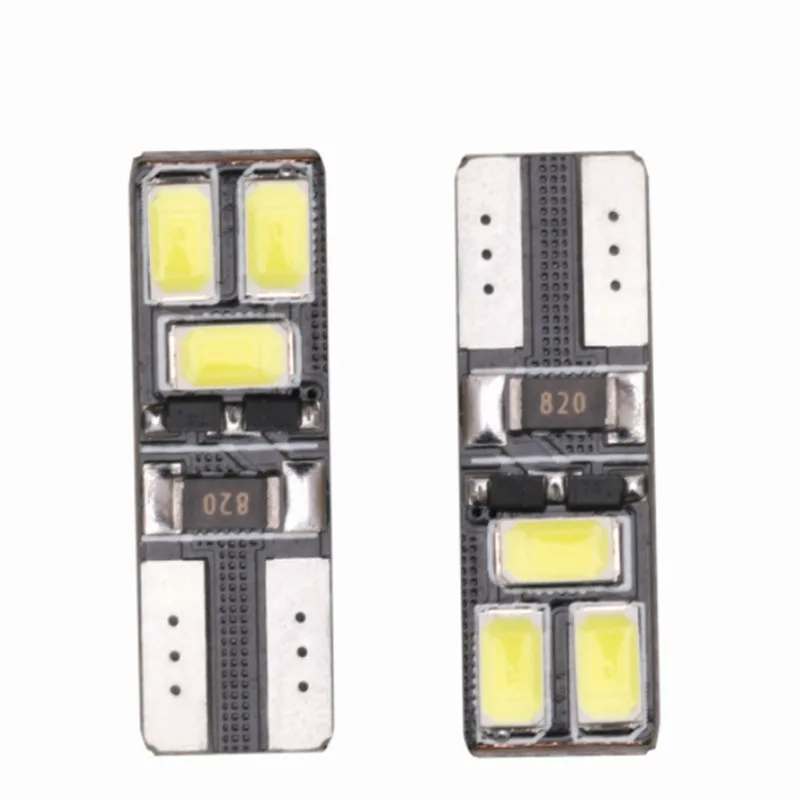 2x T10 5630 6smd canbus Светодиодная лампа для дверсветильник в белый боковой габаритный