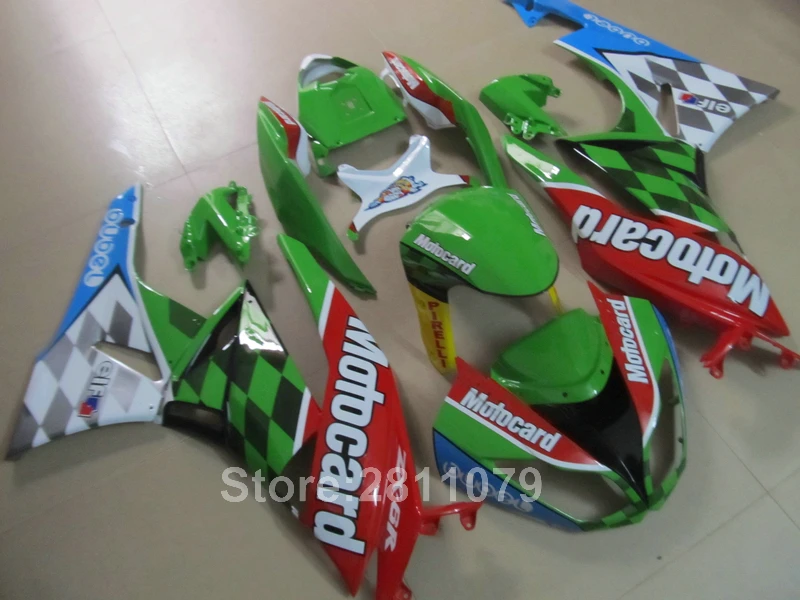 Motorcycle fairing kit for Kawasaki Ninja ZX6R 09 10 11 12 green red blue fairings set 2009 2010 2011 2012 JH12 | Автомобили и