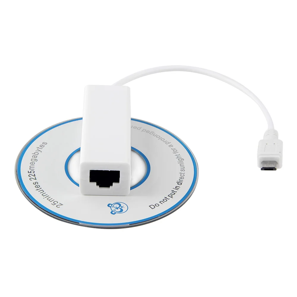 Сетевой адаптер Micro USB к RJ45 поддержка TCP/IP/NETBEUI/IPX/SPX сетевой протокол 10/100 м сеть