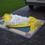 Всплывающие палатки снаружи гражданского строительства строительство