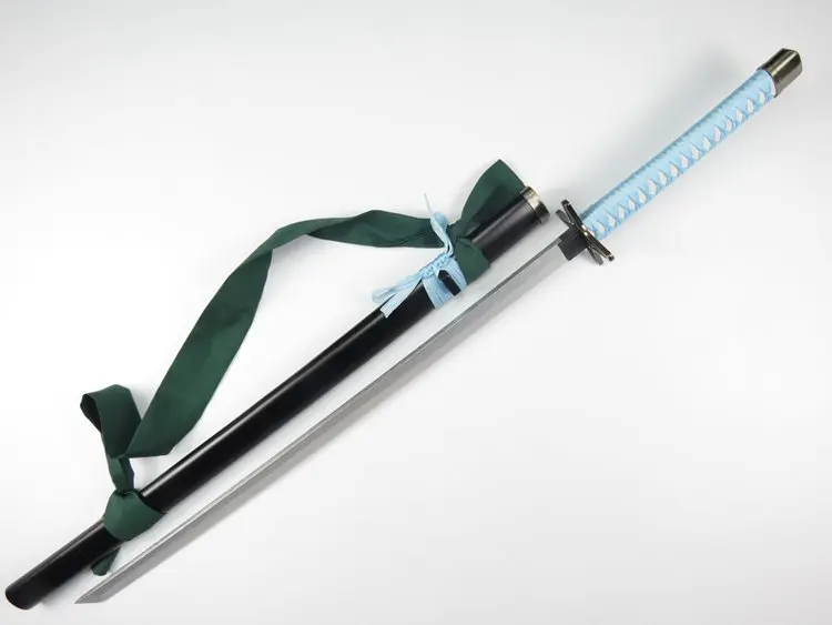 As Photo BLEACH Hitsugaya Toushirou Hyourinmaru деревянный меч оружие реквизит для аниме шоу и рождественских новогодних костюмов Вечерние - Цвет: As Photo