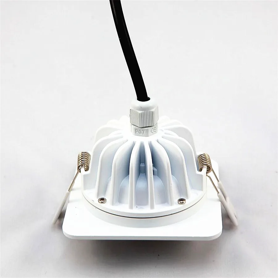 16 шт. новинка 9 Вт без драйвера с регулируемой яркостью светодиодный потолочный