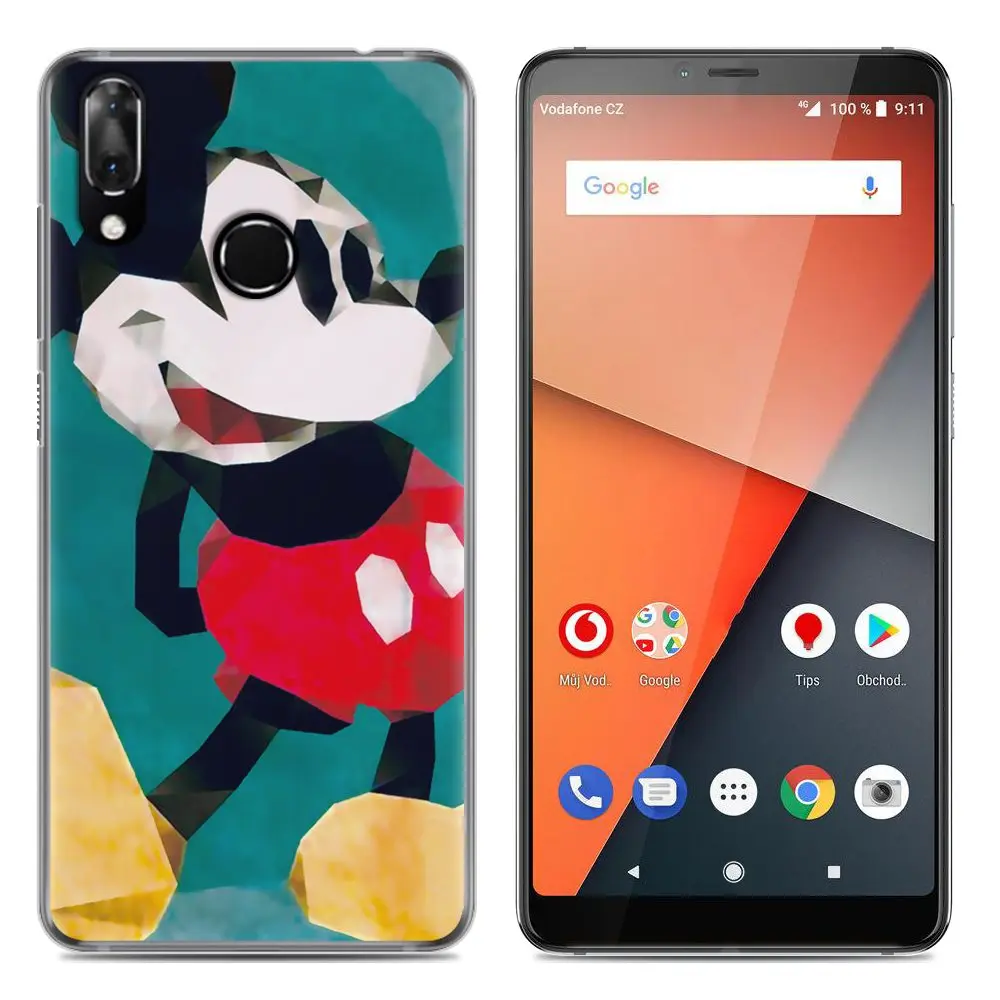 12 Цветной узор мягкий чехол для телефона VODAFONE SMART X9 5,7-дюймовый высококачественный милый дизайн окрашенный ТПУ силиконовый чехол - Цвет: 12