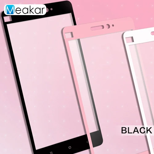 Silk Version 2.5D 9H film 5.0For Xiaomi Mi4C Tempered Glass Film Screen Protector For Mi4i Mi 4C Phone | Мобильные телефоны и