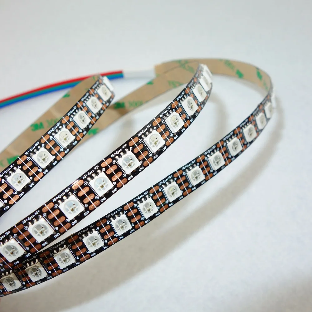 Доступная полноцветная Пиксельная Светодиодная лента 2m 100 светодиодный s/m DC5V WS2813