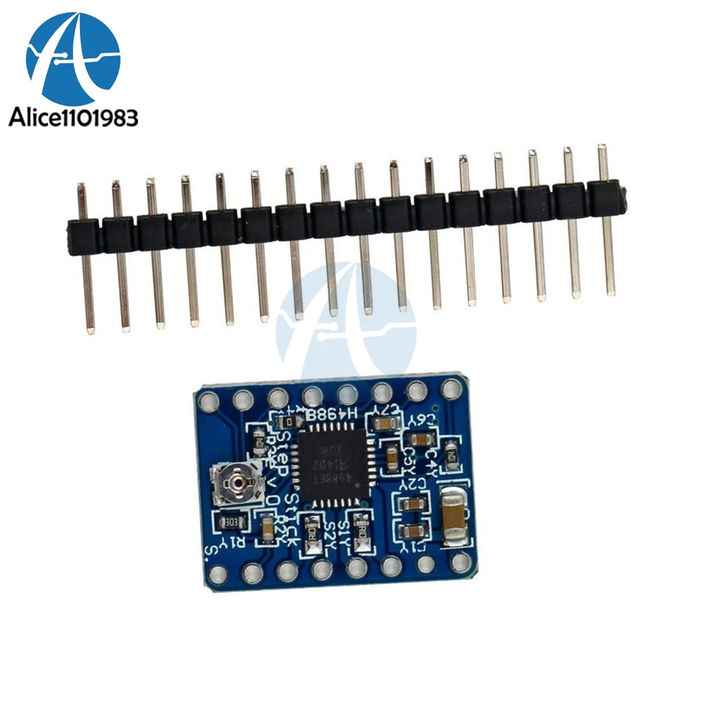 Драйвер шагового двигателя StepStick Microstepping Reprap Prus A4988 A4983 модуль для 3D-принтера