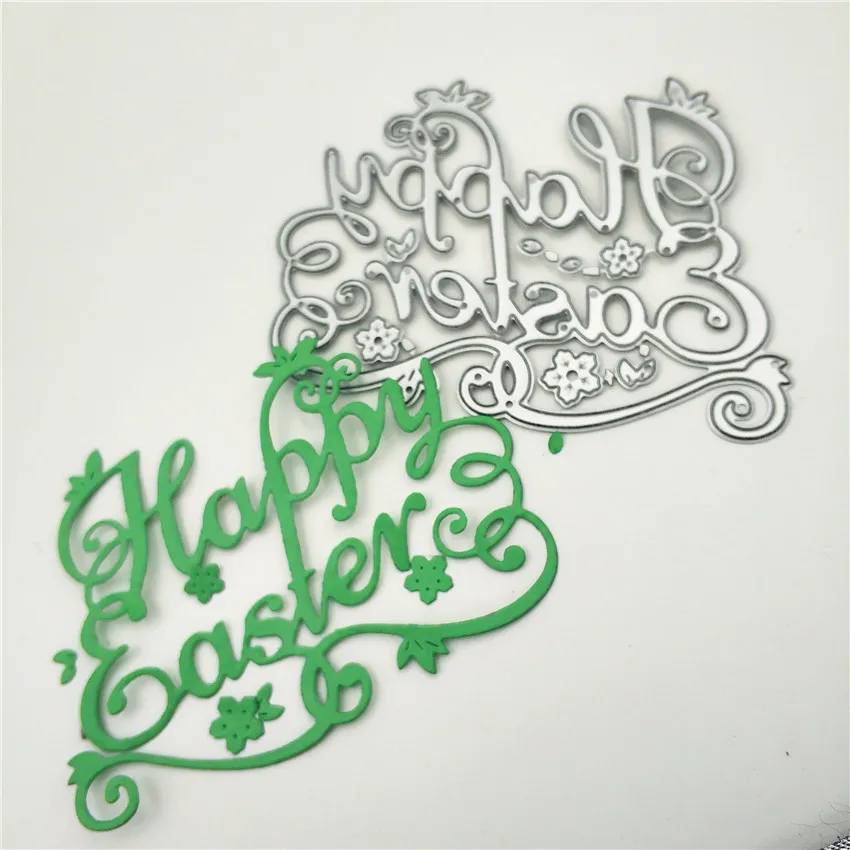 

Cutting dies Happy Easter Moon metal crafts paper die-cutting /DIY embossing, Easter and New Year