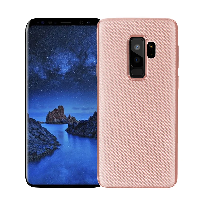 rose gold Чехол SemgCeKen для samsung galaxy s7 edge s8 plus s9 s10 lite, ультра тонкий мягкий силиконовый чехол из ТПУ, задняя крышка для телефона etui - Цвет: rose gold