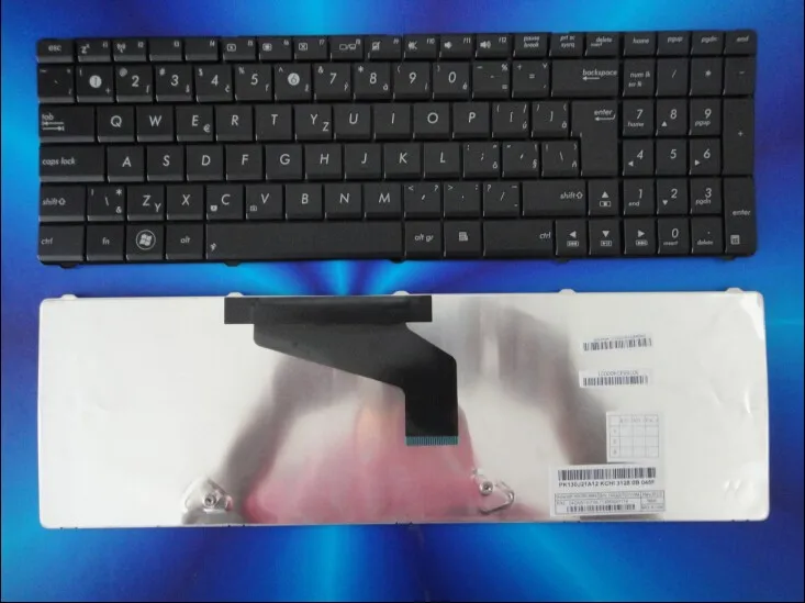 100% новая Оригинальная клавиатура для ASUS X53B X53U K73T X73B K53T K53U K73BY черные изолирующие